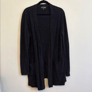 Barefoot Dreams Black Cardigan Sweater XL